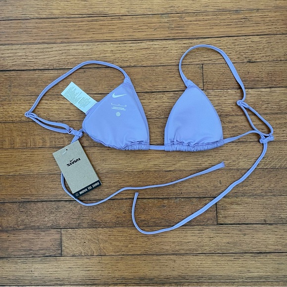 NWT Nike string bikini top lilac size S - Picture 4 of 7